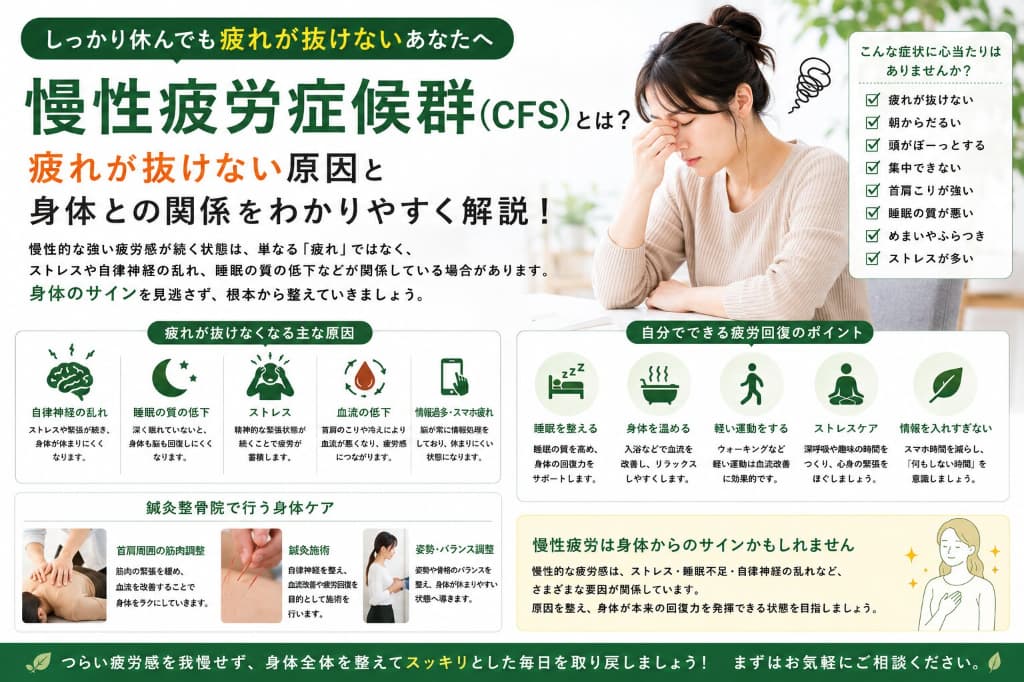 朝起きられない子ども！慢性疲労症候群とは？｜疲れが抜けない原因と身体との関係を解説